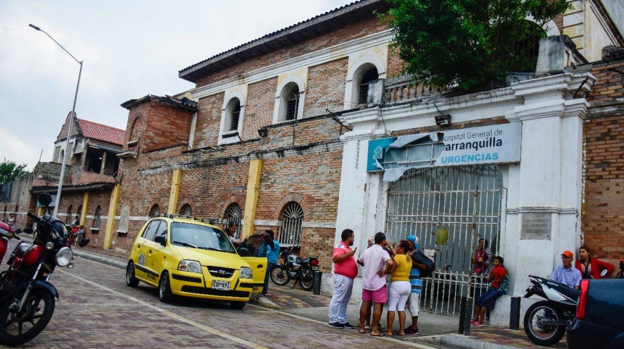 Los heridos fueron llevados al Hospital General de Barranquilla.
