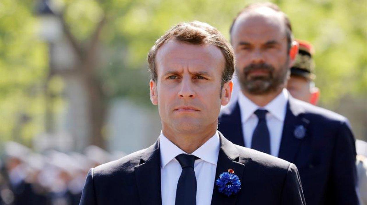 El presidente de Francia, Emmanuel Macron