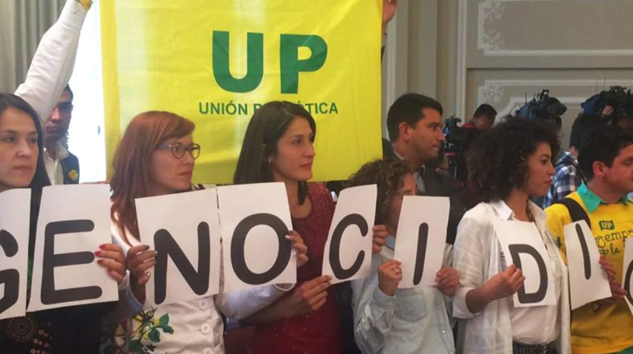 El caso engloba las "sucesivas y graves violaciones de derechos humanos" cometidas contra más de 6.000 personas de la UP.