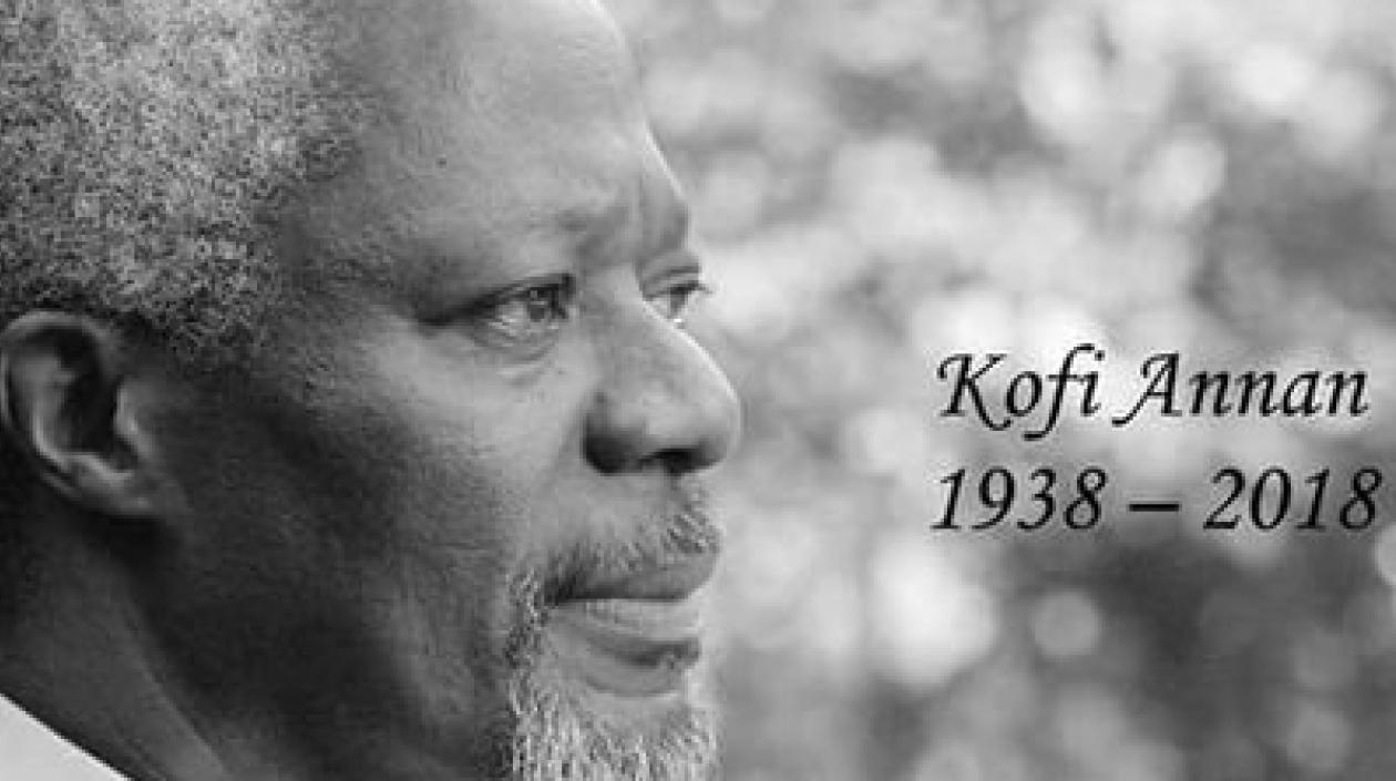 Kofi Annan murió este sábado a los 80 años.