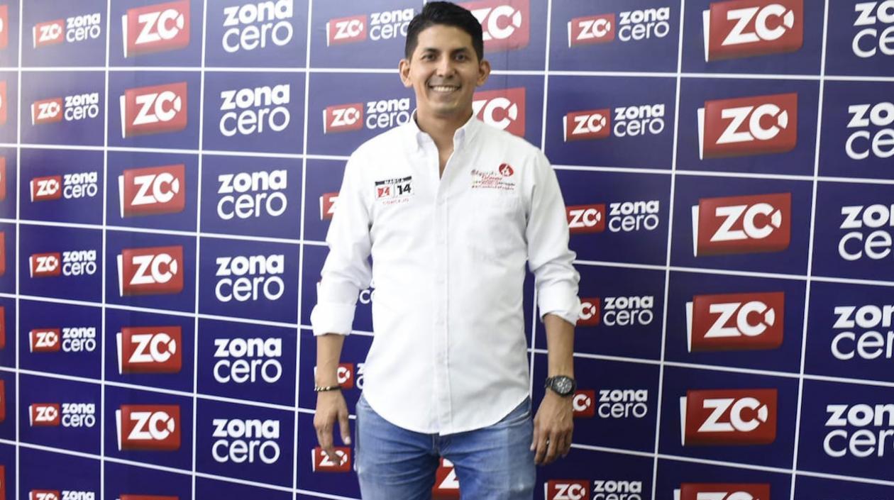 Edgardo Gómez, candidato al Concejo de Barranquilla.