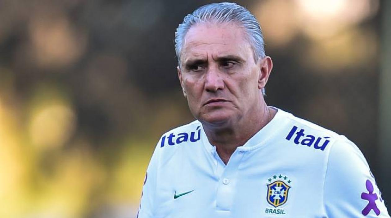 Tite, técnico de la selección de Brasil.