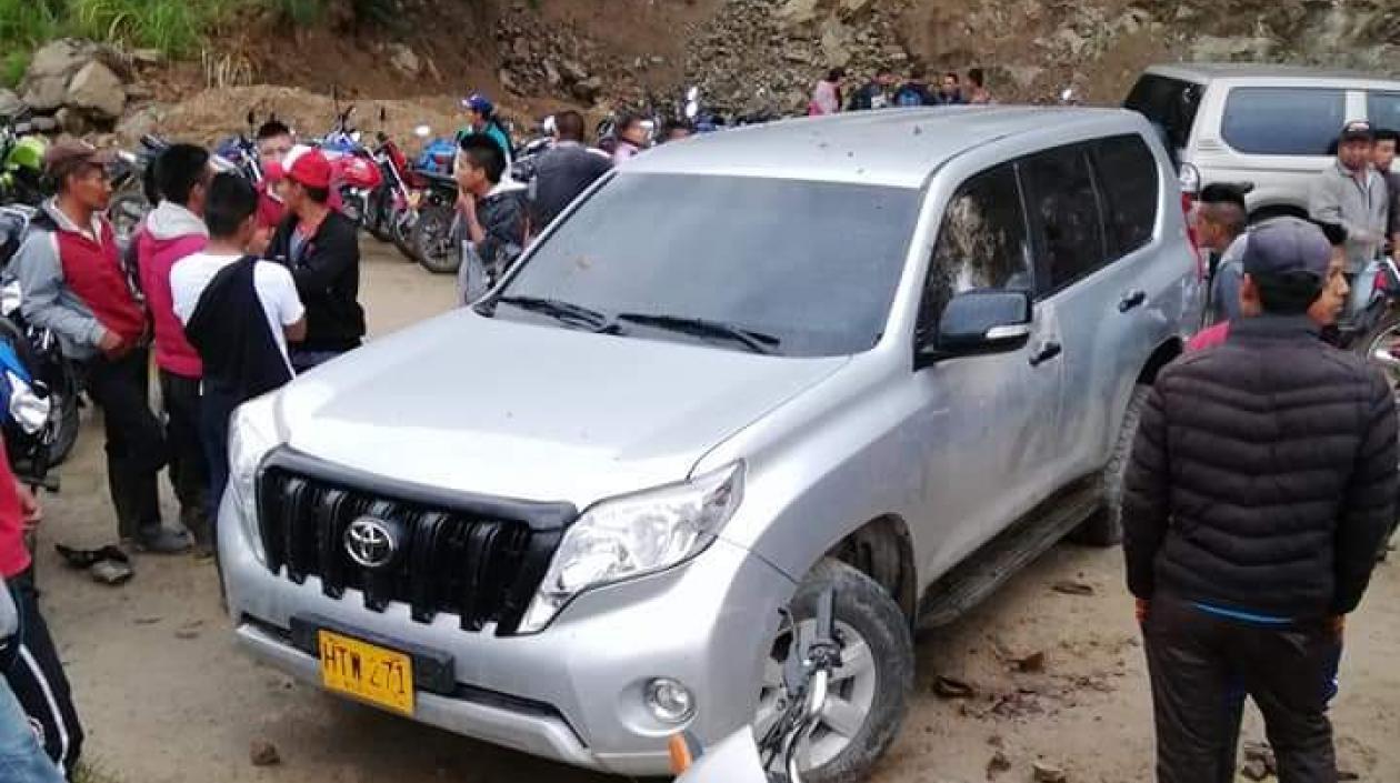 Lugar de la masacre de indígenas en Tacueyó.