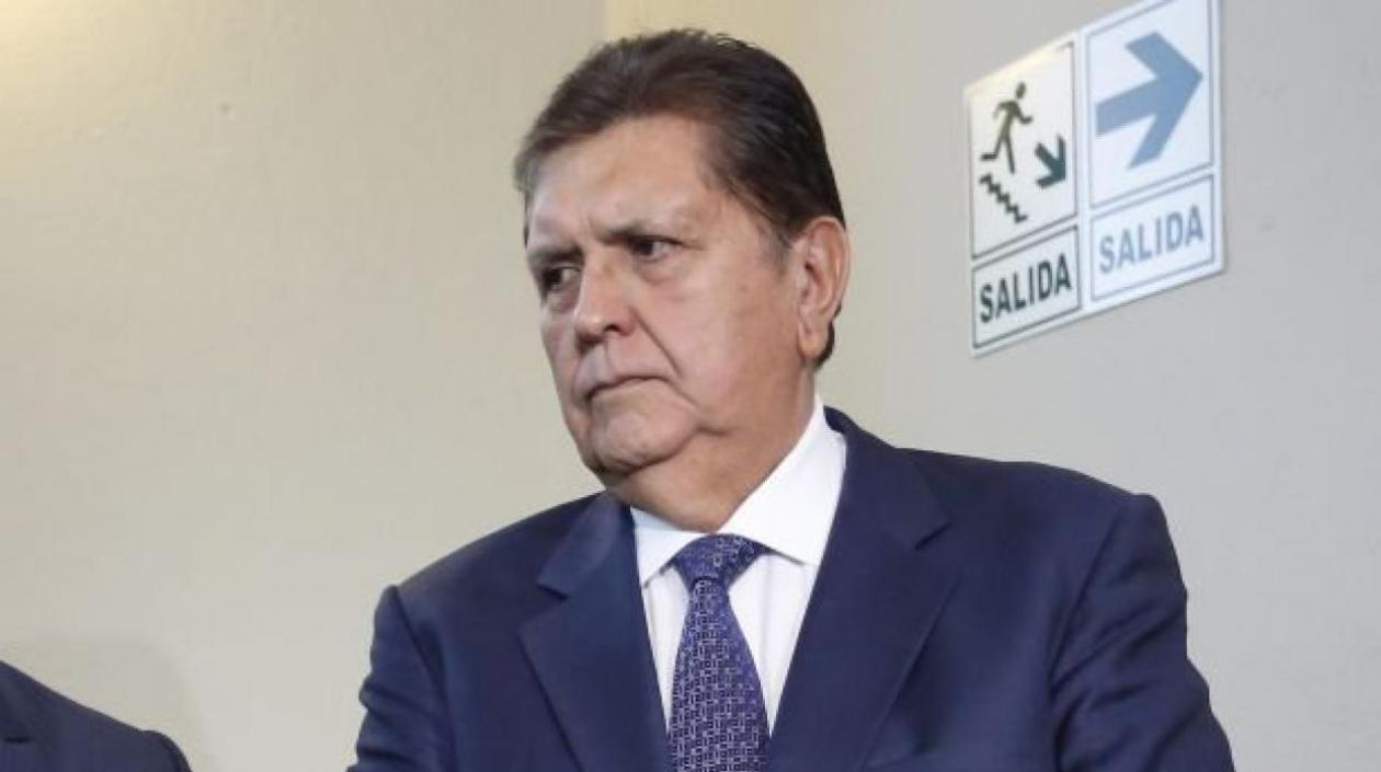El fallecido expresidente peruano Alan García.