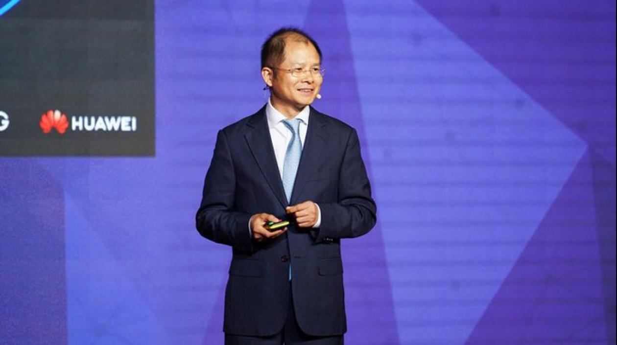 El presidente rotatorio de Huawei, Eric Xu.