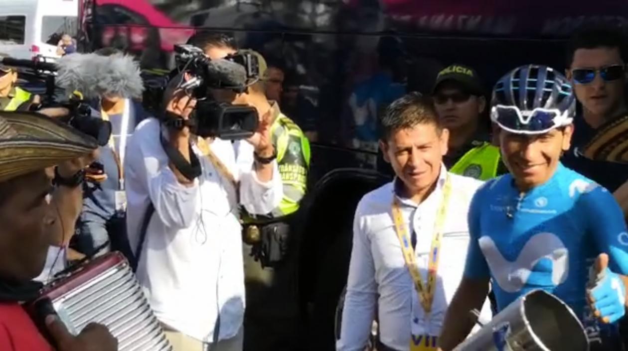 Nairo Quintana, pedalista colombiano.