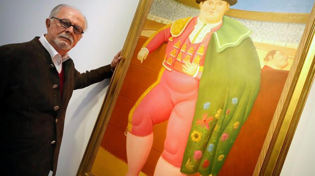 El artista Fernando Botero.