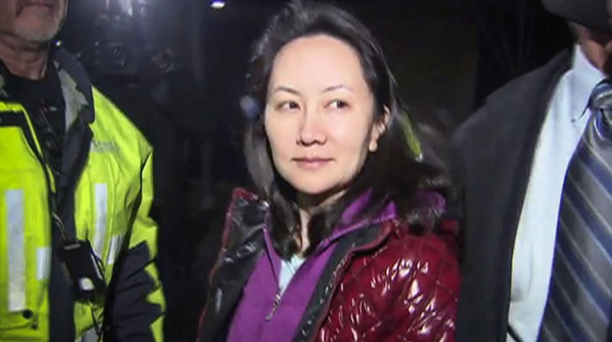 Meng Wanzhou, hija del fundador de Huawei.