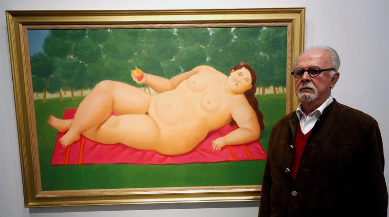 El pintor y escultor colombiano Fernando Botero.