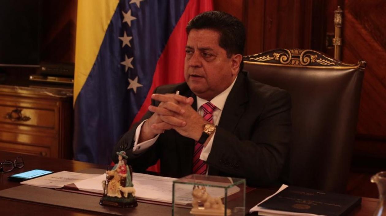 El vicepresidente de la Asamblea Nacional de Venezuela, Édgar Zambrano.