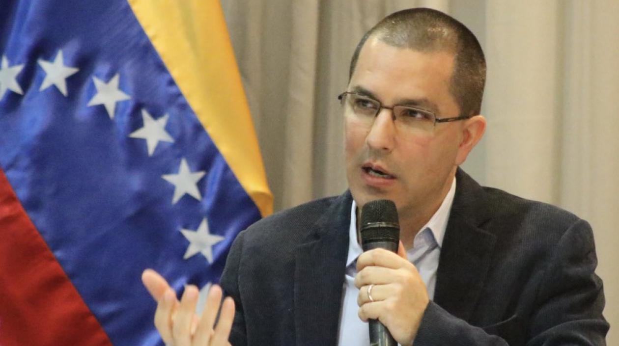 Jorge Arreaza, ministro de Relaciones Exteriores de Venezuela.