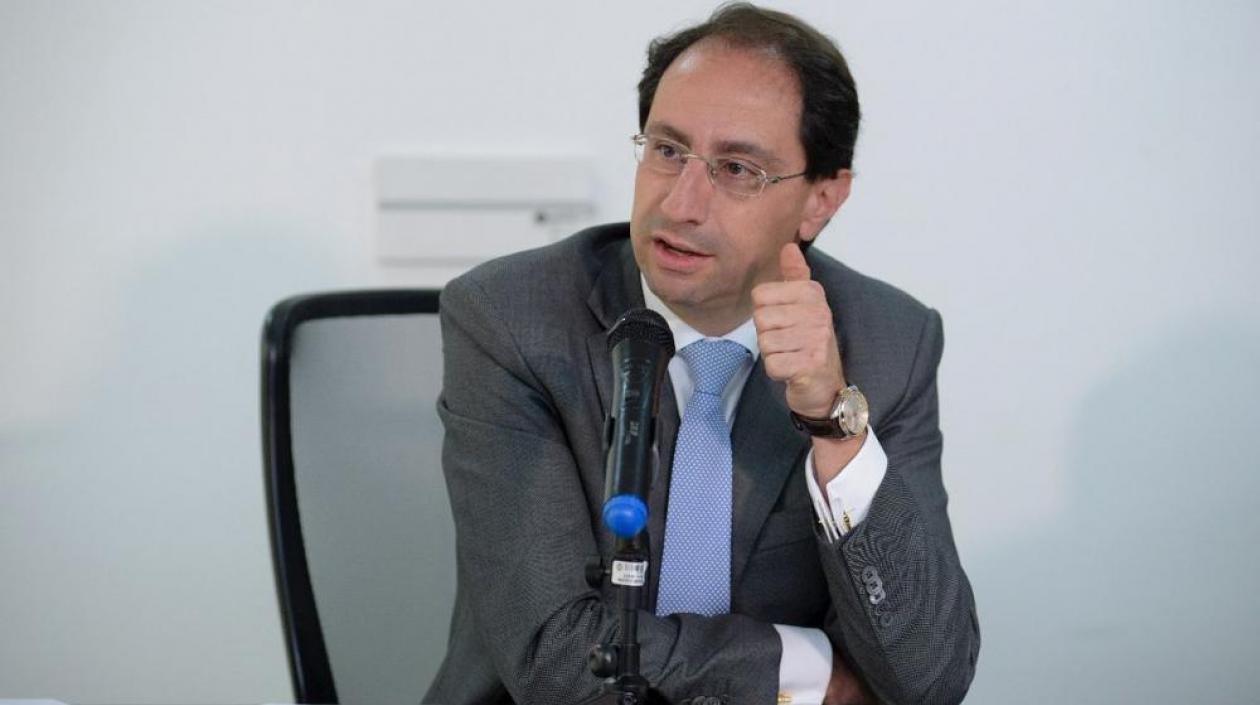 El Ministro de Comercio, José Manuel Restrepo.