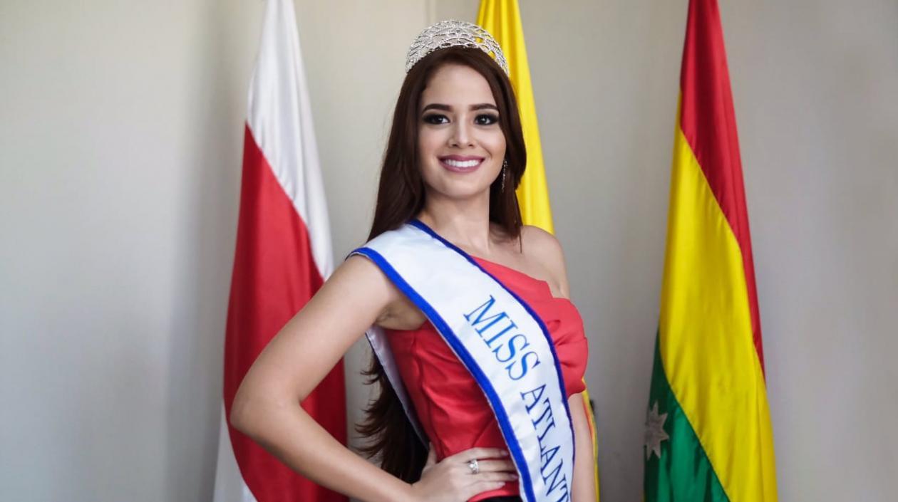 Hillary Cerra, Miss Mundo Atlántico 2019.