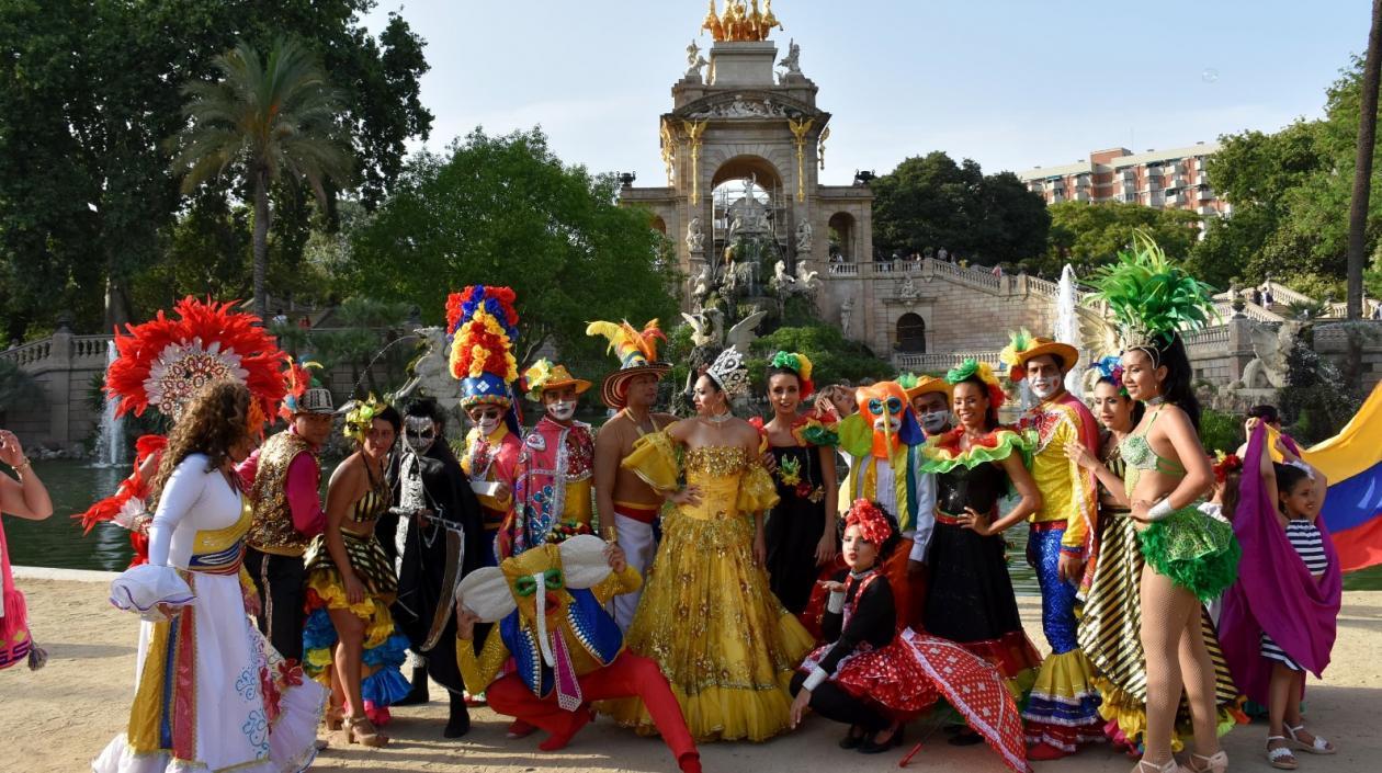 Integrantes de la Corporación Cultural.