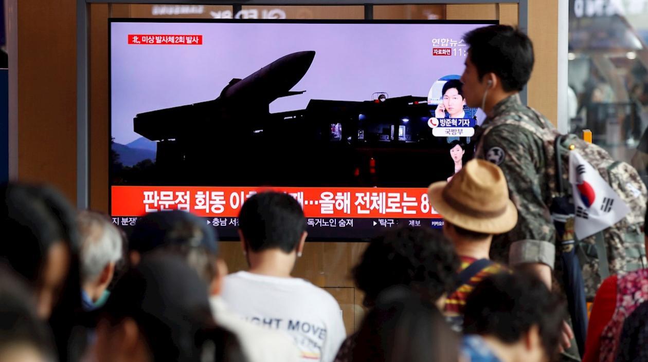 Lanzamientos fueron desde la provincia norcoreana de Hamyong del Sur.