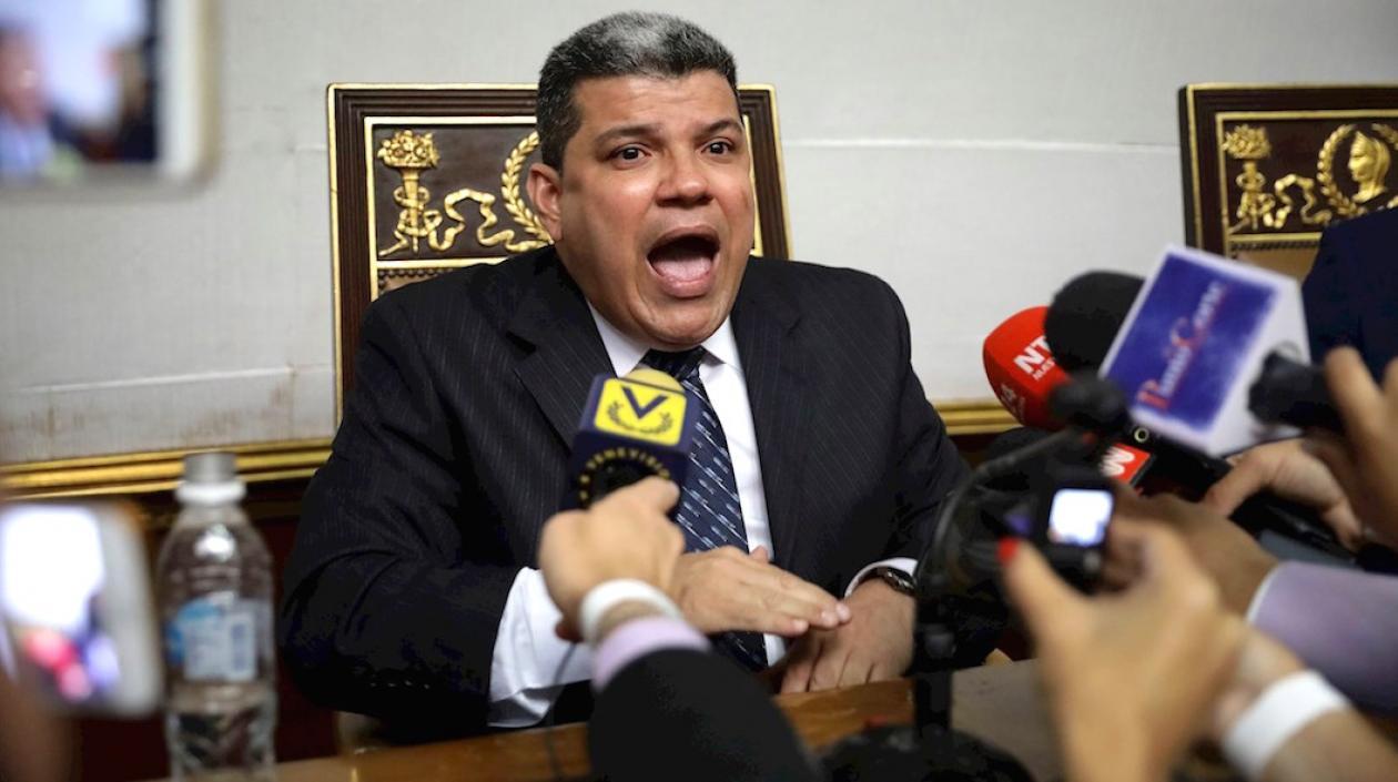 Luis Parra, elegido presidente del Parlamento venezolano.