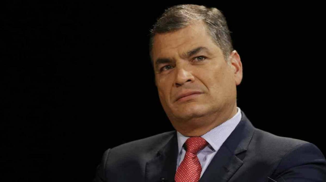  Rafael Correa, expresidente de Ecuador.