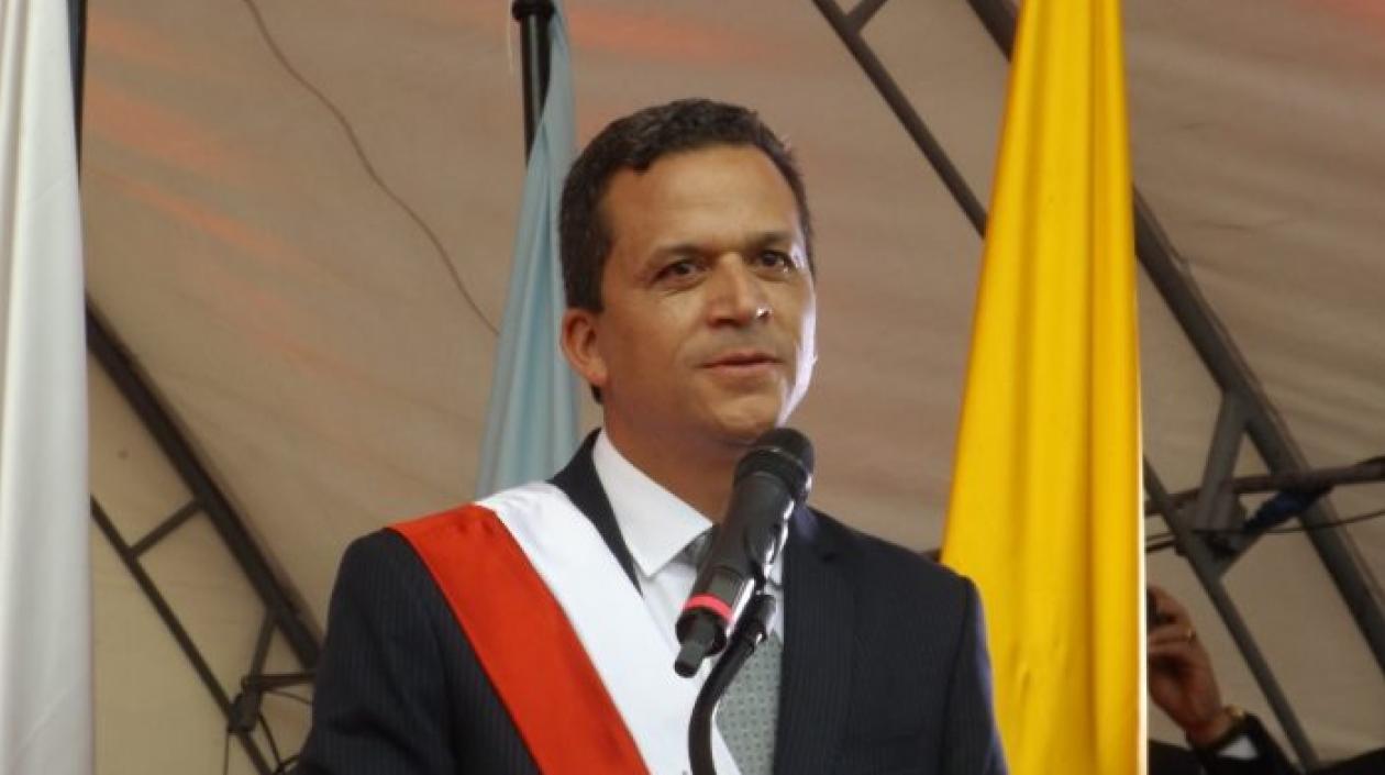 Juan Carlos Saldarriaga,, alcalde de Soacha.