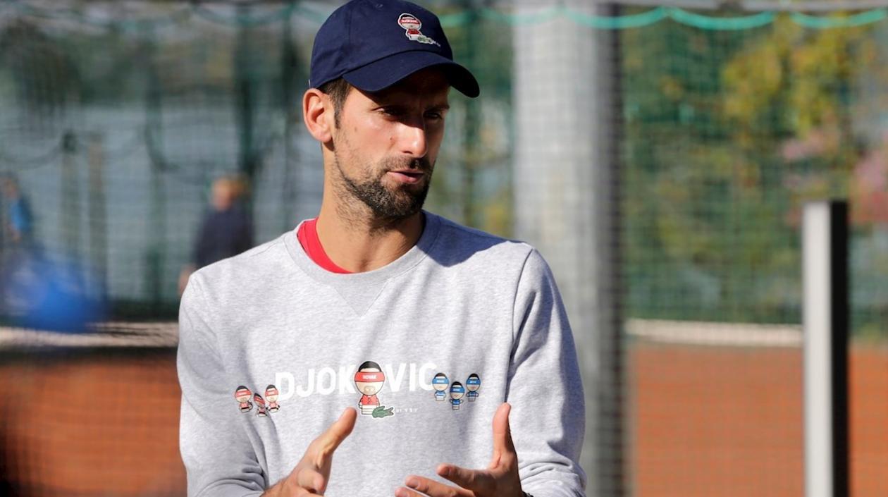 El serbio Novak Djokovic, número uno del tenis mundial.