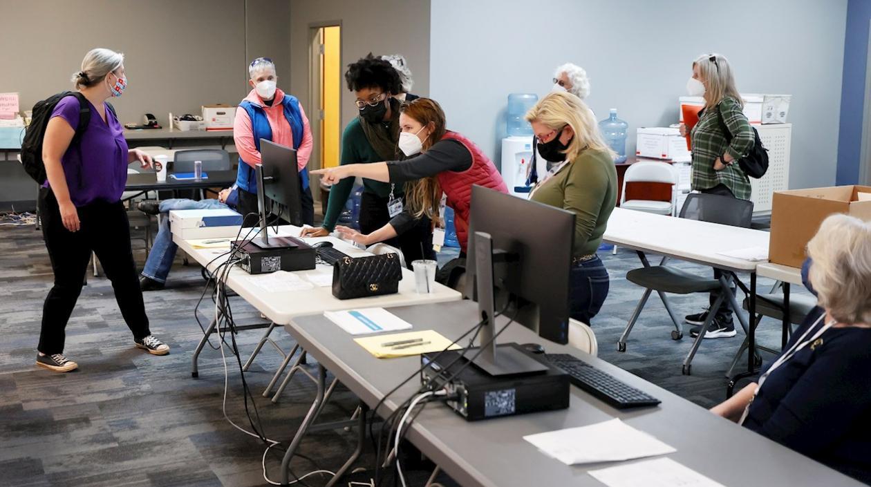 La atención está enfocada en el recuento de votos en Nevada, Pensilvania, Carolina del Norte y Georgia. 