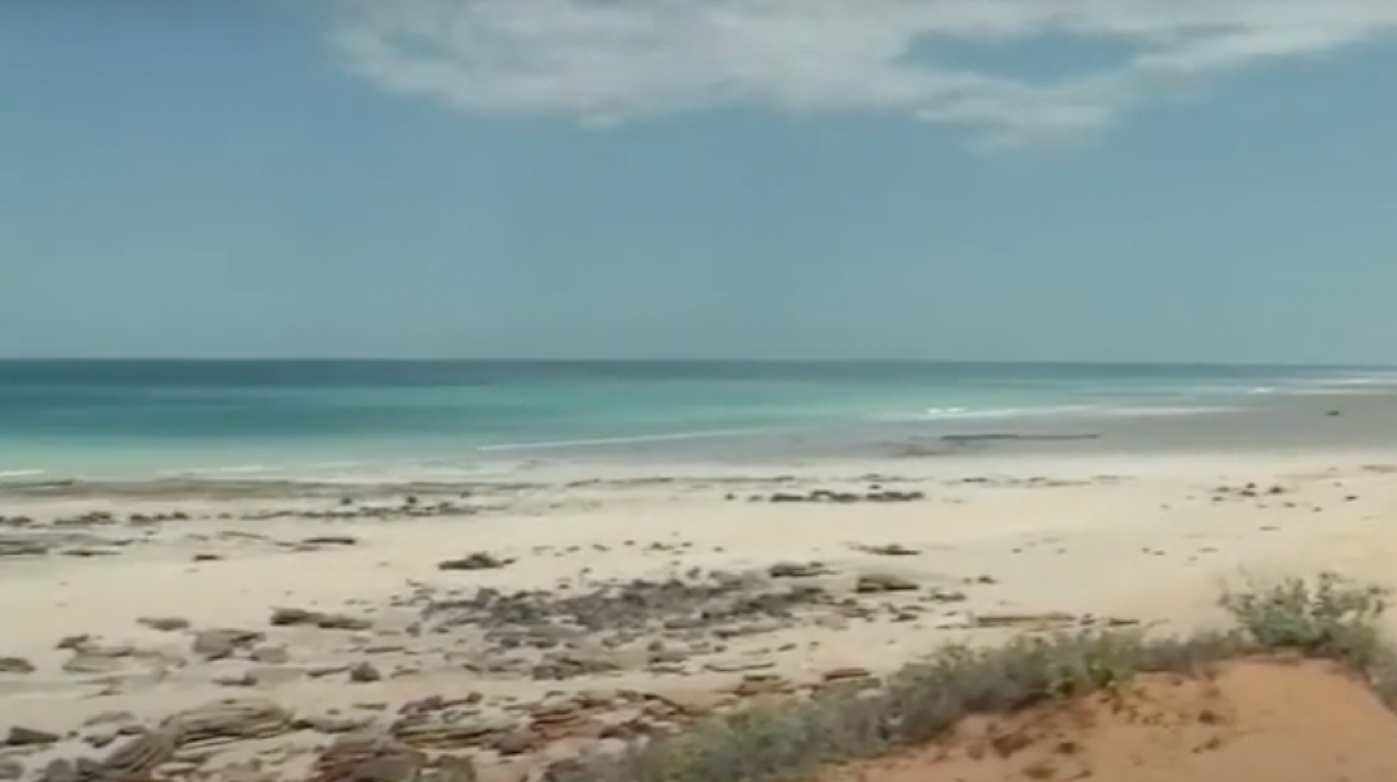 Playa del norte del estado de Australia Occidental.