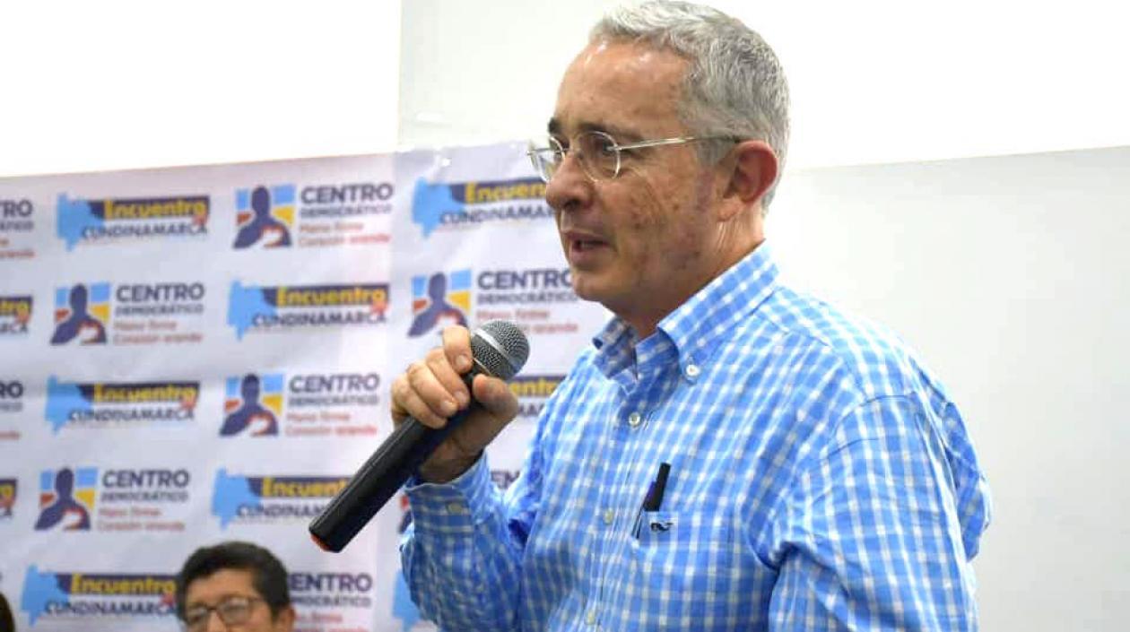 Álvaro Uribe Vélez, expresidente de la República.