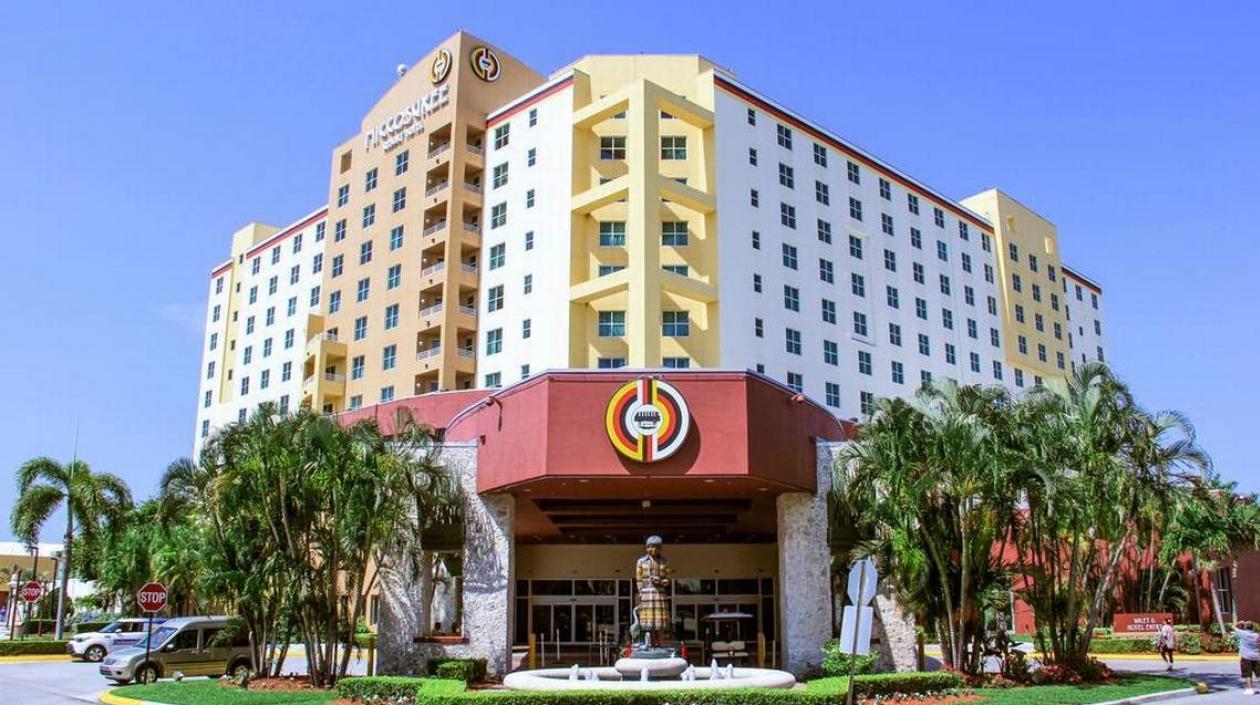 El casino Miccosukee, en Miami.