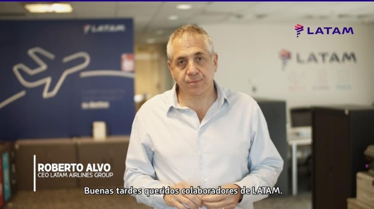 Roberto Alvo, CEO de Latam Airlines.