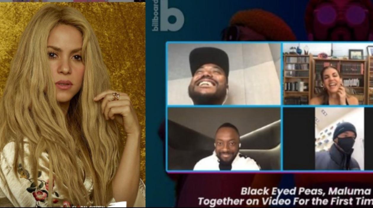 Shakira no estaba en la entrevista, pero hablaron de ella.