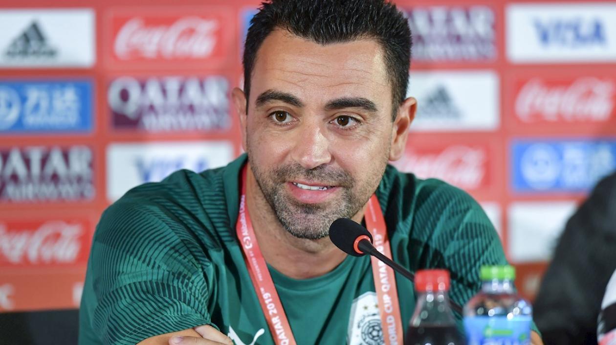  Xavi Hernández, actual técnico del Al Sadd catarí.