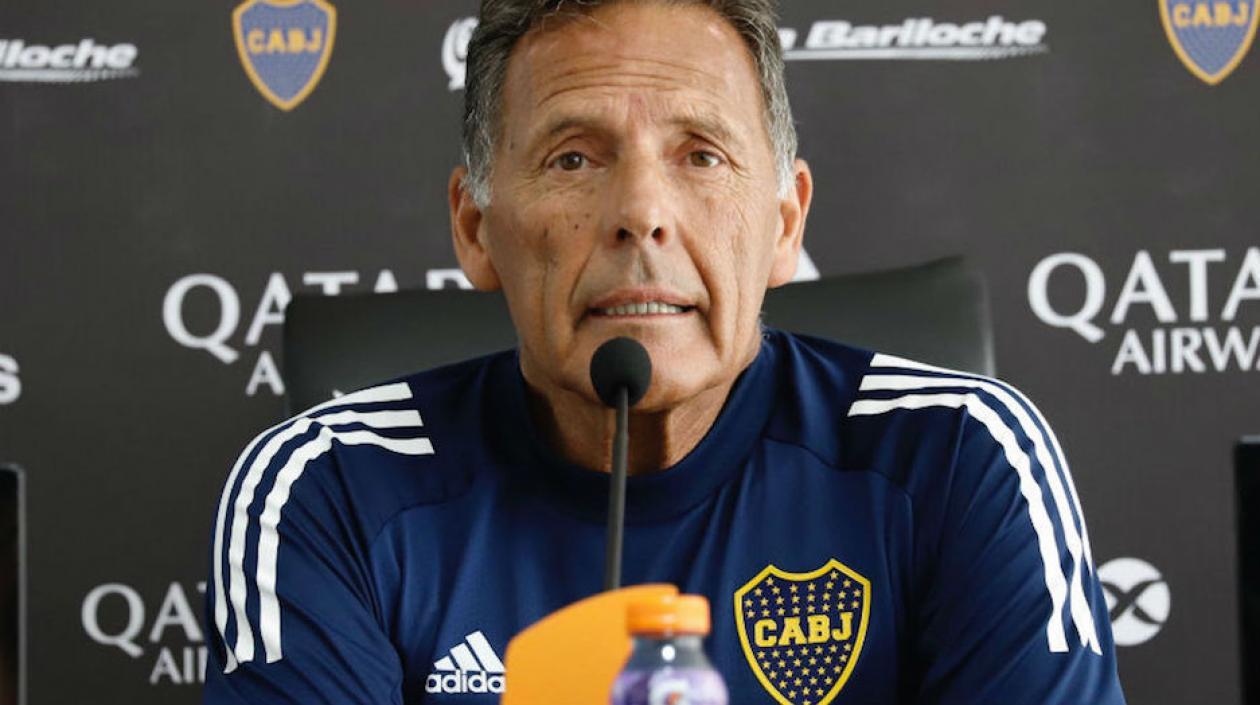 Miguel Ángel Russo, director técnico de Boca Juniors.