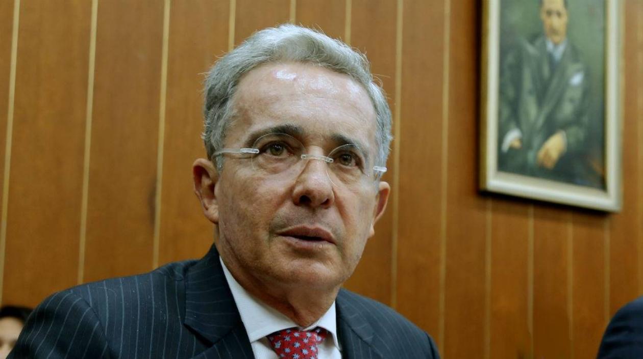 Álvaro Uribe, expresidente de Colombia.