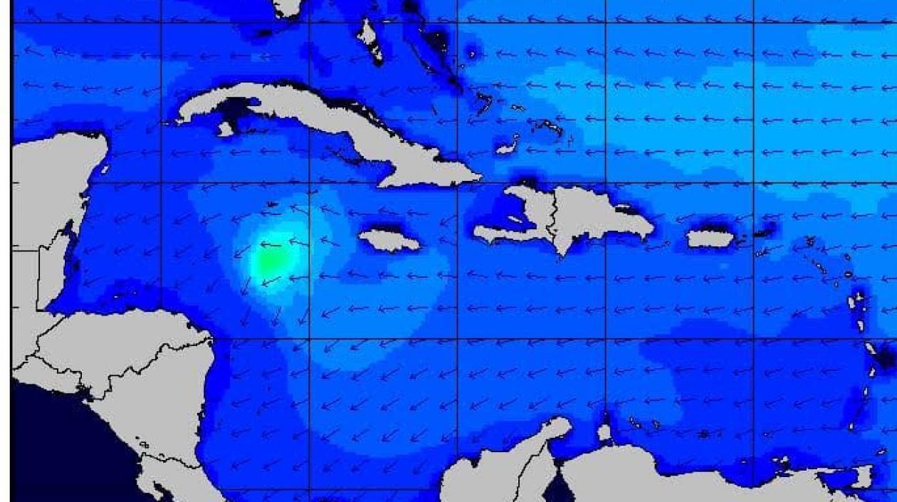 Tormenta Tropical Nana en el Caribe.
