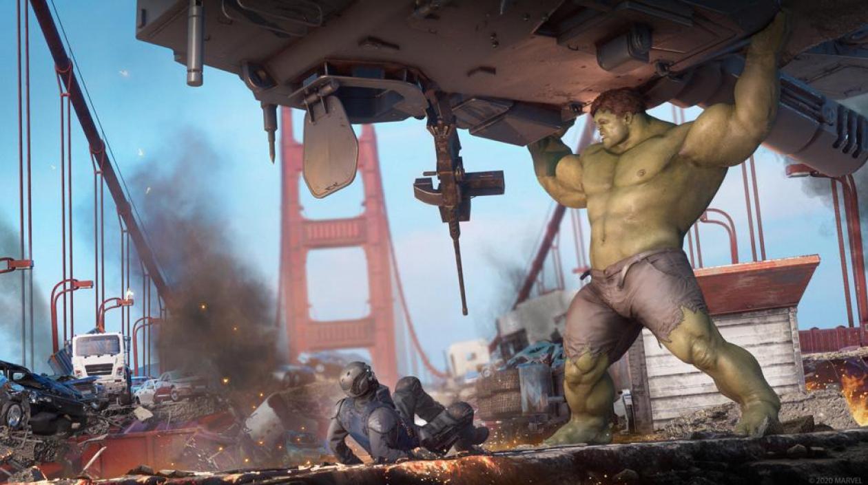 Hulk, uno de los atractivos del videojuego.