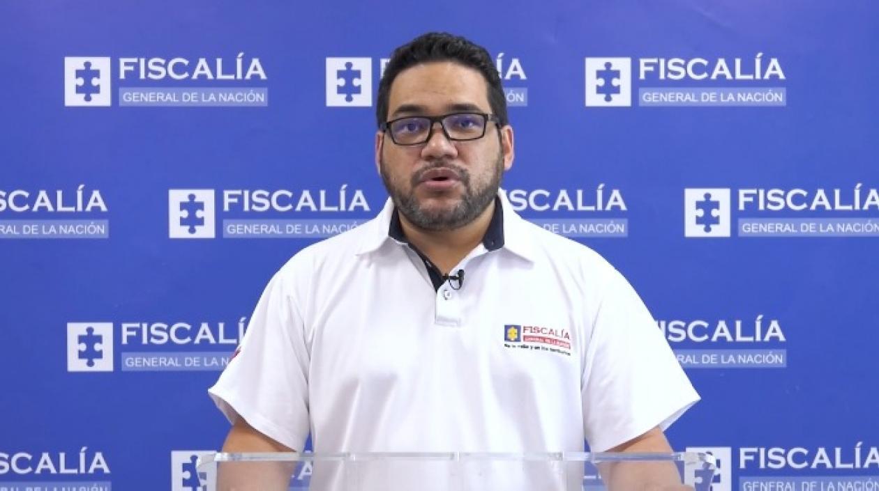 Eduar Alirio Calderón, director Especializado contra la Corrupción de la FGN.
