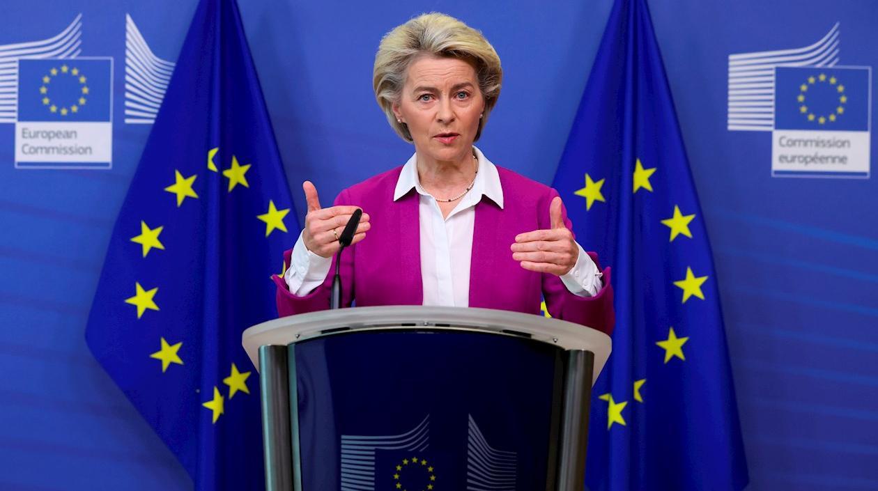 Presidenta de la Comisión Europea, Ursula von der Leyen.