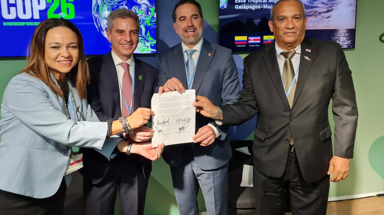 Costa Rica, Colombia, Ecuador y Panamá conservarán el corredor marino del Pacífico Este Tropical.
