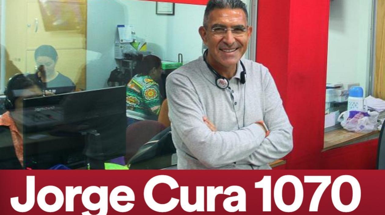 El periodista Jorge Cura, director de Atlántico en Noticias y Zonacero.