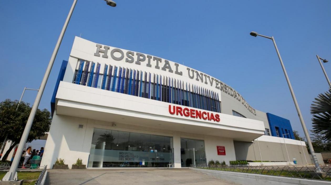 Dos de los heridos fueron llevados al Hospital Universidad del Norte. 