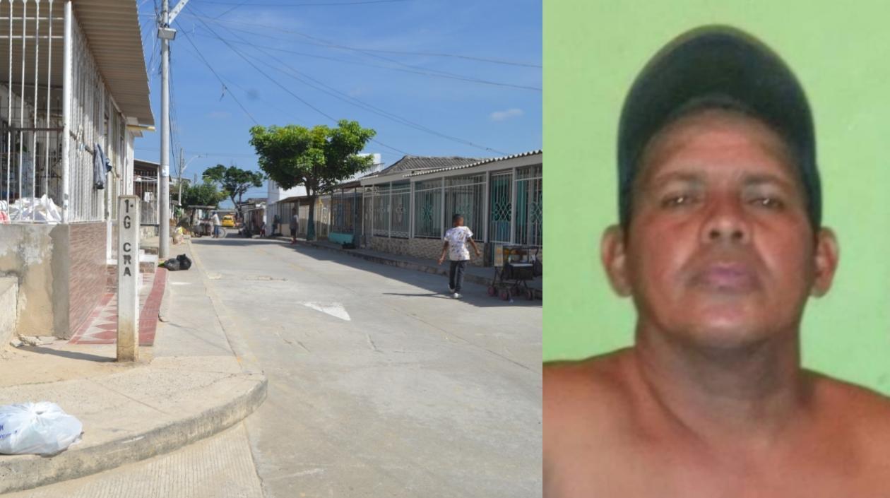 Henry Rafael Barroz Ortiz fue atacado en esta calle del barrio Carrizal. 