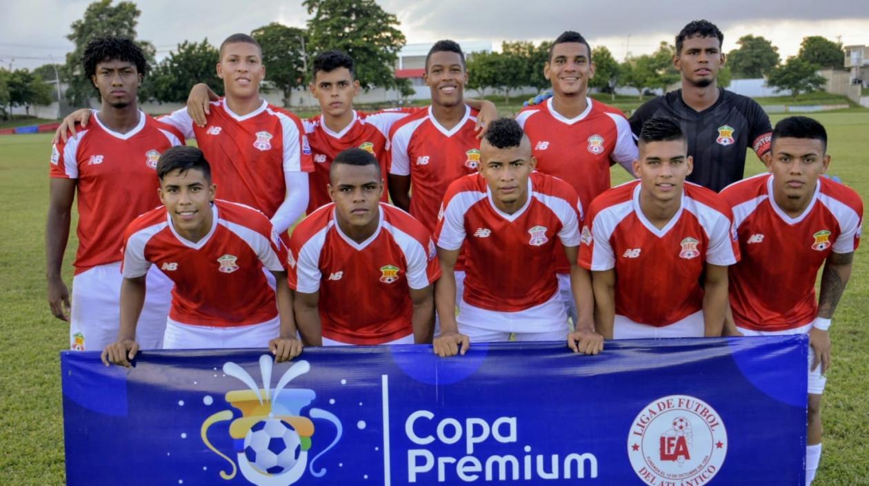 Escuadra del Barranquilla FC. 