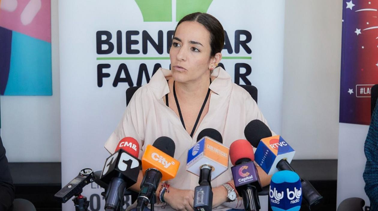 Lina María Arbeláez, directora del ICBF.