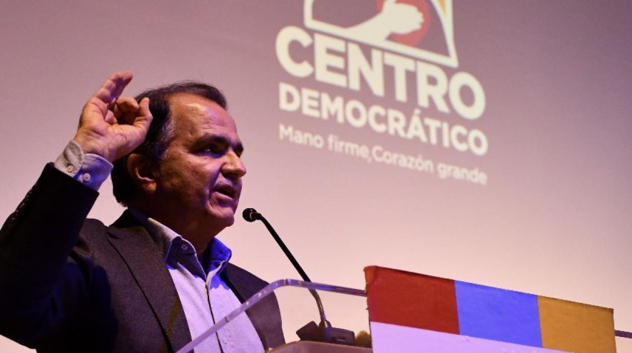 Óscar Iván Zuluaga, candidato presidencial por Centro Democrático.
