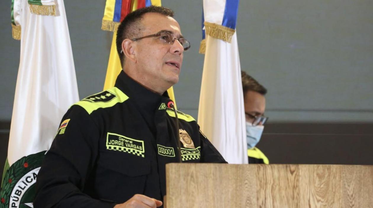 El Director de la Policía Nacional, general Jorge Luis Vargas.