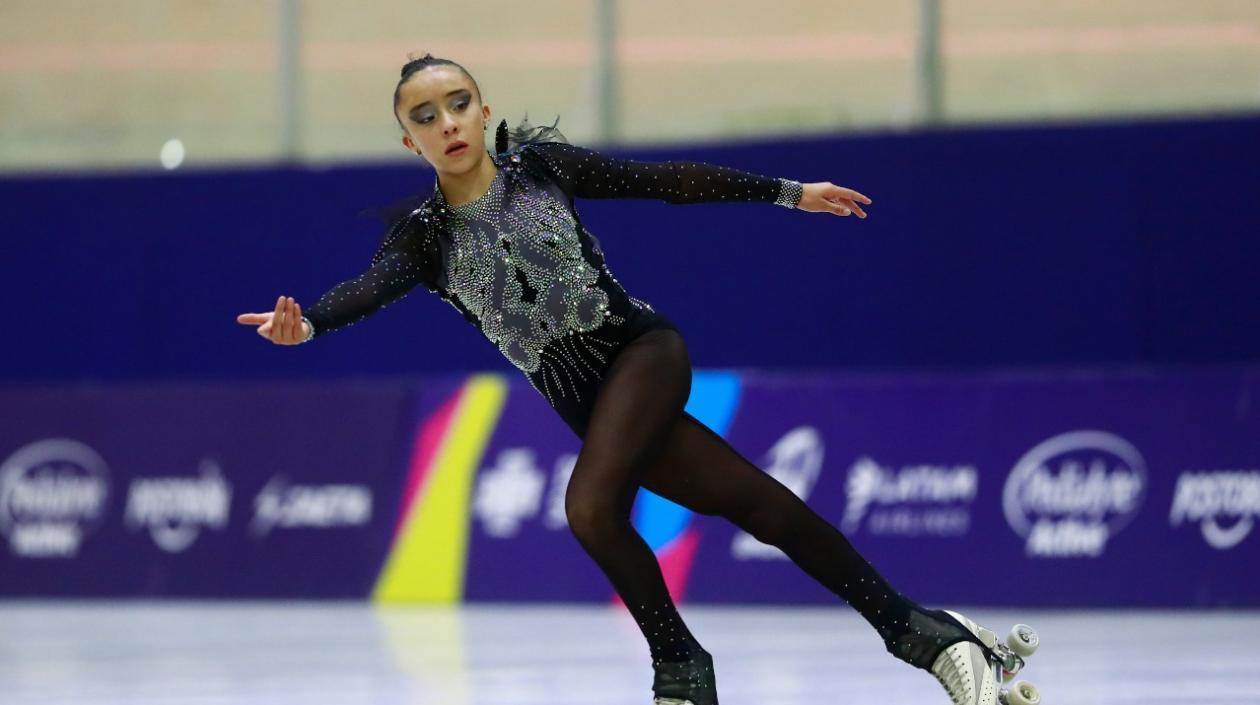 Paulina Ruiz le dio un oro a Colombia este sábado, en patinaje artístico. 