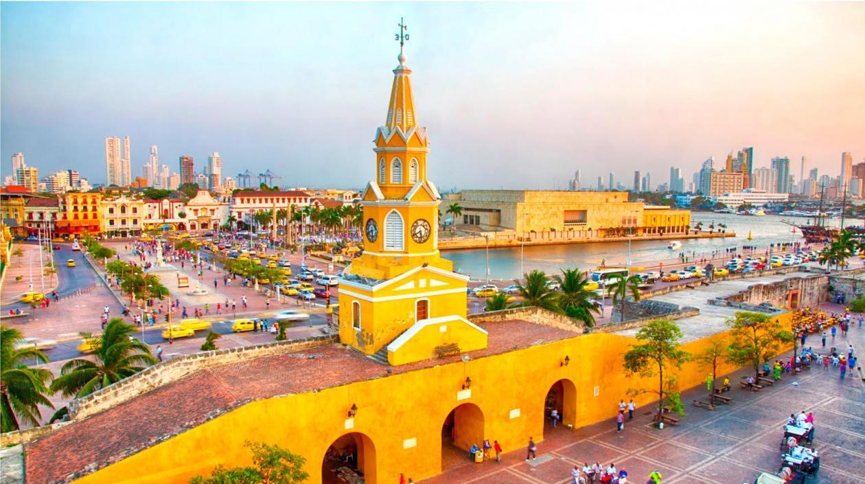 Una de las zonas donde actuaba la banda era el centro histórico de Cartagena. 