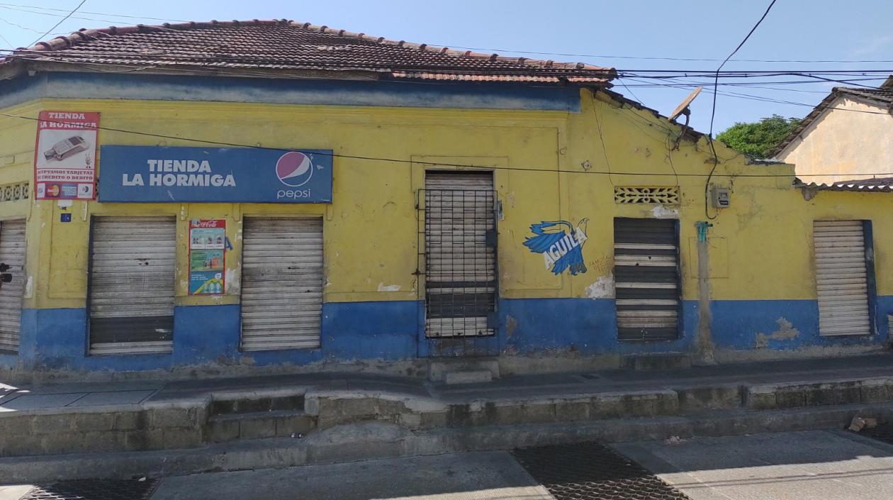 Tienda La Hormiga en el barrio Chiquinquirá.