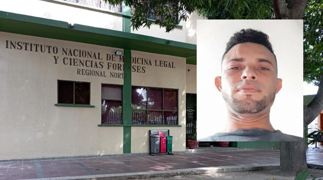 El cuerpo de Edomar Benavidez Morán se encuentra en Medicina Legal. 