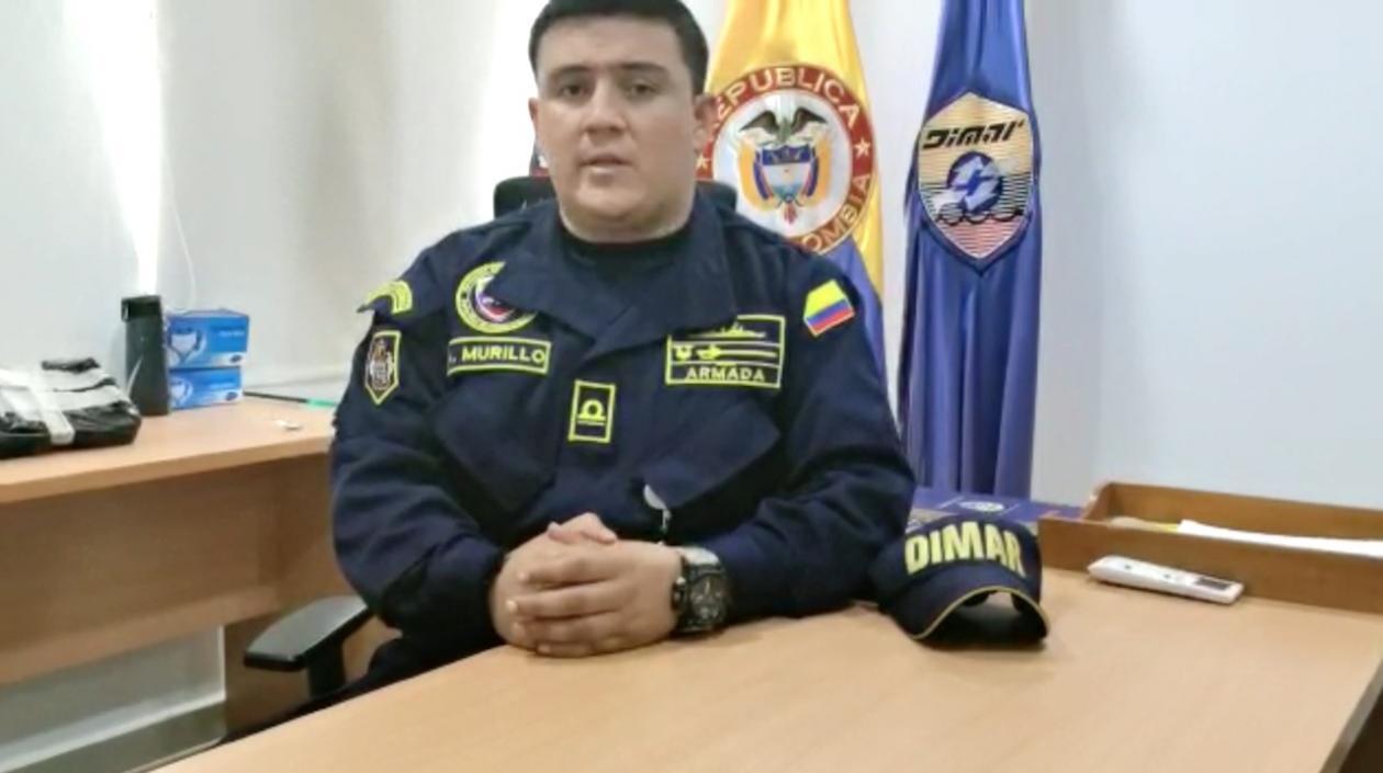 TF Andrés Murillo, Capitán de Puerto de Riohacha.