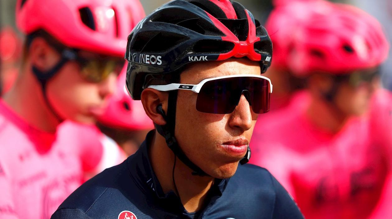 Egan Bernal, ciclista colombiano. 